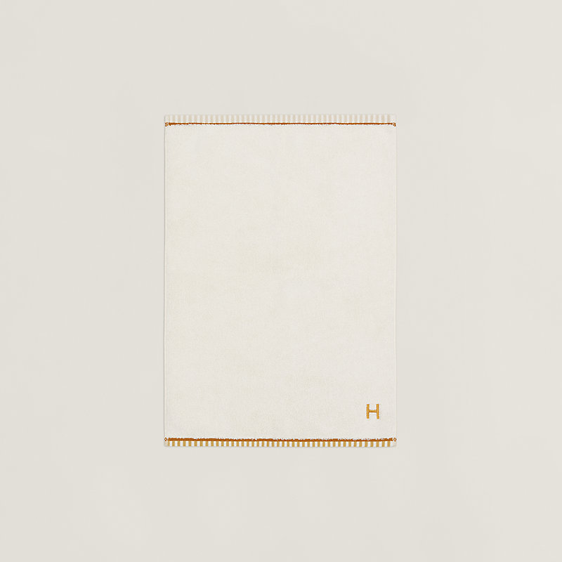 Vice Versa hand towel - White | Hermès USA